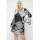 thumbnail image 2 of Vestido Estampado con Mangas Acampanadas 1XL, 2 of 2