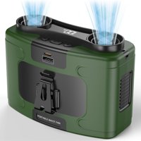 Ventilador De Cintura Portátil Panergy 20000 Mah Con Batería Recargable