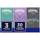 thumbnail image 1 of Pañuelos faciales Kleenex, paquete de 3, 10 pañuelos, 1 of 5