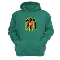 Genérico - Polerón Canguro Unión Española Verde Aguamarina Talla L Unisex