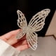 thumbnail image 1 of Gorgeous Butterfly Crystal Hair Claw Clips - Strong Hold Non-Slip Hair Catch Barrettes for Thick and Thin Hair - Perfect Accessories for Women and Girls, 1 of 5