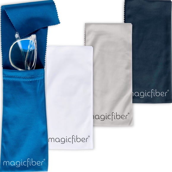 Funda para gafas MagicFiber Soft (paquete de 4) con bolsa de limpieza