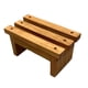 thumbnail image 2 of Sofá Banco Sofá Reposapiés Cubo De Baño Taburete De Madera Para Pedicura Tienda Adultos Amarillo, 2 of 3