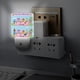 thumbnail image 5 of Aventura con los Choopies Luz nocturna LED con sensor de anochecer a amanecer para dormitorio, baño, pasillo, escaleras - Lámpara LED nocturna de enchufe, 0.5W - 1 pieza, 5 of 6