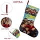 thumbnail image 5 of Glee Fox Tema: Calcetines de Navidad, fino lino blanco para colgar en escaleras y chimenea, decoración navideña para el hogar, regalo de Navidad.54cm×38cm, 5 of 5