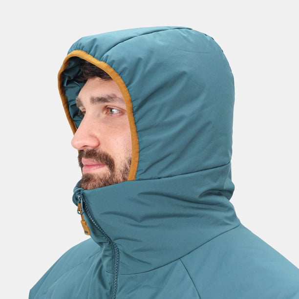 Parka Insulada HW Explorer Hombre Petroleo Mostaza | Lider