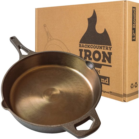 Sartén de Hierro Fundido Backcountry Iron 30 cm Lisa