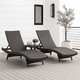 thumbnail image 3 of Pack de 2 Reposeras Moderna para Terraza o Piscina en Ratán, 3 of 7