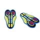 thumbnail image 2 of Pantalones Cortos De Ciclismo De Esponja 3D De 2 Piezas Almohadilla Ropa Interior Cojín Accesorios De Bicicleta 20D, 2 of 3