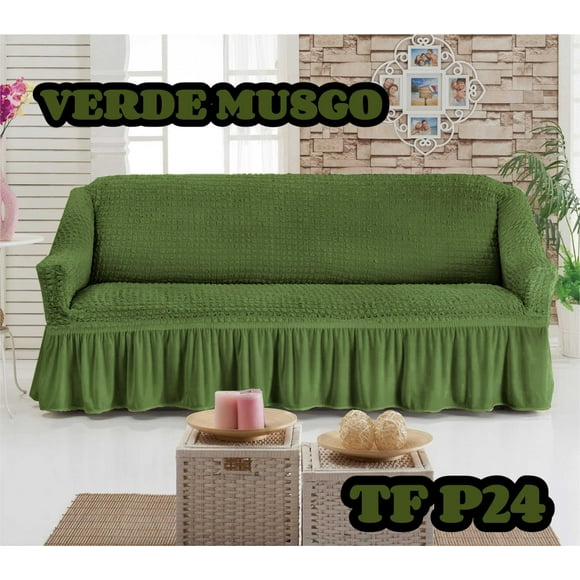 Funda Cubre Sofa Sillon Cuadrille Turco 3 Cuerpos