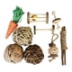 thumbnail image 4 of Juguete Para Masticar Hámster De Madera, Hámster, Conejo, Conejillo De Indias, Juego De Accesorios De Juguete J, 4 of 5