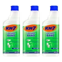 Kh-7 Multiuso Limpiador Baño Manchas Sarro Recarga 500Ml X3