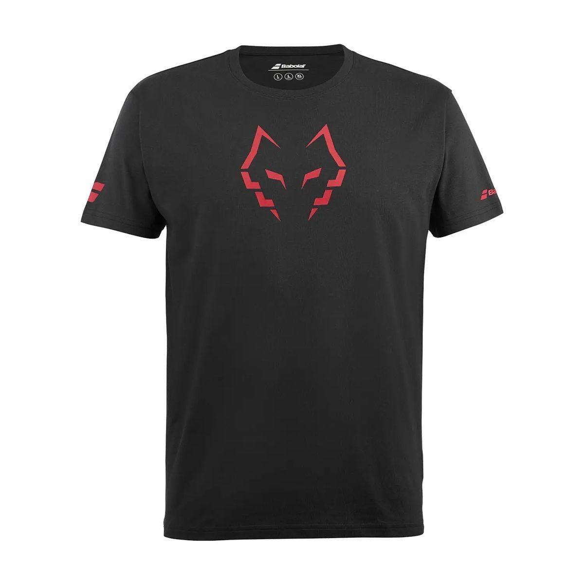 Polera Babolat Padel Cotton Juan Lebron Negra Tenis Padel