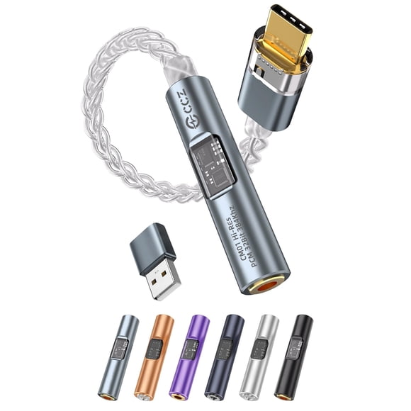 Adaptador DAC USB‑C con Amplificador de Auriculares KB EAR
