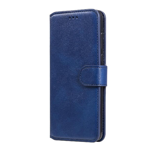 Funda Billetera para Xiaomi Poco X4 Pro 5G con Porta Tarjetas y Soporte Ajustable Azul