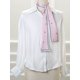 thumbnail image 5 of INSPIRE CHIC Bufanda Delgada de Mujer con Lunares Envolturas para el Cuello Cinta Diadema Pañuelo Corazón Rosa, 5 of 5