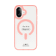 thumbnail image 1 of Carcasa Compatible Con iPhone 16 Matte Magsafe Rosado, 1 of 6