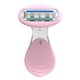 thumbnail image 3 of Maquinilla De Afeitar Para Mujer, Maquinilla De Afeitar Con Mango Antideslizante, Maquinilla De Afeitar De Belleza, Afeitadora Portátil Para Mujer, Rosa, 3 of 5