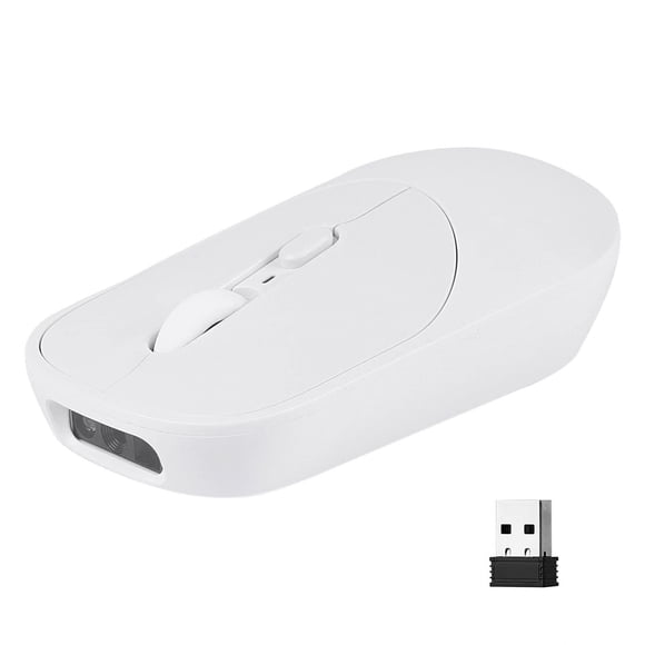 Escáner de Códigos de Barras THARO Inalámbrico 2 en 1 con Mouse Alcance de 30 m