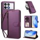 thumbnail image 2 of Funda con Billetera para [Xiaomi Poco F6 Pro] con Bolsillo Zipper y Tarjetero Violeta, 2 of 6