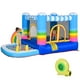 thumbnail image 1 of Casa hinchable Outsunny 2 en 1 con trampolín y piscina, 1 of 3