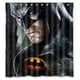 thumbnail image 1 of Cortina de ducha de superhéroe de Los Vengadores Batman, juego de cortina de baño con ganchos, tamaño 66 x 72 pulgadas, 1 of 3