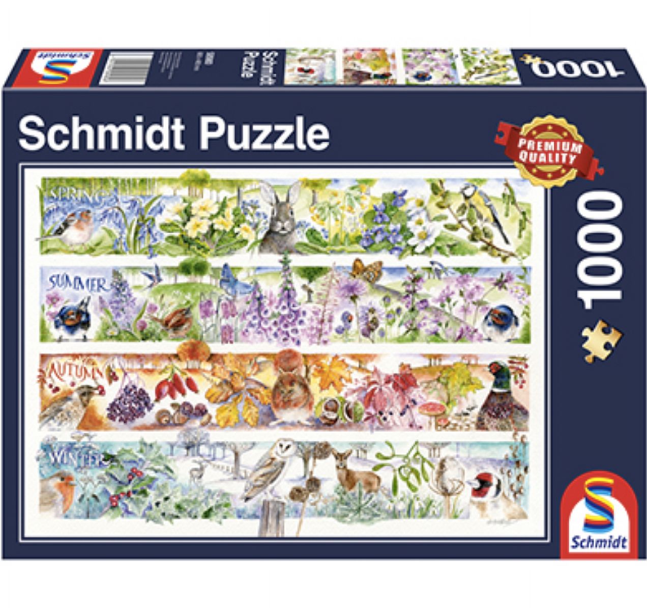Schmidt - Puzzle 1.000 Piezas Estaciones