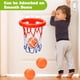 thumbnail image 5 of Juego de canastas de baloncesto para bañera Bath Toys para niños con 3 pelotas, 5 of 6
