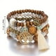 thumbnail image 2 of Creative Bohemian Bracelet Layered Beaded Stretch Bracelet, 2 of 5