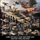 thumbnail image 5 of Set de construcción de juguete MISTBUY tanque militar de la Segunda Guerra Mundial, 33 modelos, 5 of 7