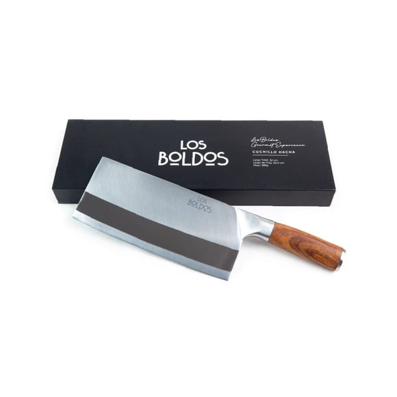 Cuchillo Hacha Los Boldos Acero Inoxidable Carnicero Cocina 390g