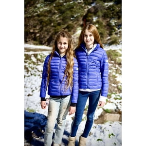 Anastaze - Parka Pluma Color Azul 10-12 Años