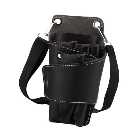 Magideal - Bolsa Cruzada Para Tijeras De Peluquería, Ligera, Con Cinturón Desmontable, Práctica, Con Múltiples Bolsillos, Fácil De Limpiar, Para Herramientas De