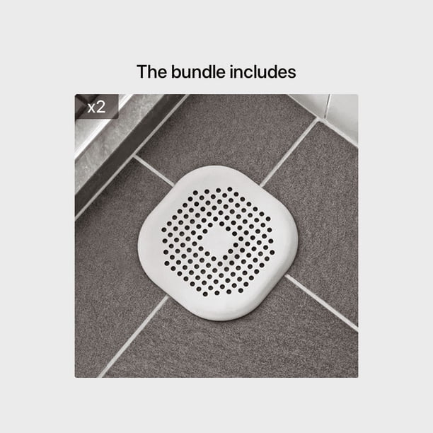1pc Silicone Floor Drain, Shower Drain Hair Cather, Bathroom Drain Hair Anti-Clogging Filter, For Bathroom Kitchen Sink