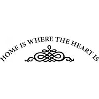 Rienda Libre Graphics - Decomural Home Is Where The Heart Is Family Ws-17503