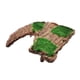 thumbnail image 1 of Muelle de Tortuga de Resina Decorativa, para Tomar El Sol, Rampa, Material Premuim para Tanque de Terrario, Suministros de Diseño de Escale 215x7x6cm B, 1 of 5