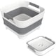 thumbnail image 1 of Lavabo plegable MontNorth de 9 litros con tapón de desagüe gris, 1 of 8