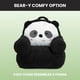 thumbnail image 3 of Silla infantil Delta Children Panda Cozee Buddy, negro/blanco, 3 of 9