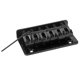 thumbnail image 1 of Pieza Trasera De Puente De Guitarra De Cola Dura Fija De 6 Cuerdas Para Guitarra Eléctrica De 65 Mm, 1 of 5