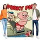 thumbnail image 1 of El Show de Porky Pig anti-pilling, suave, ligera, esponjosa y acogedora de lujo para hogar y cocina – Perfecta para niños y adultos,130X150cm, 1 of 6