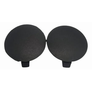 Genérico - Tapa Gancho Remolque Delantero Toyota Rav4 2013 - 2015 (2Un) Negro