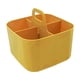 thumbnail image 1 of Canasto Organizadora De Almacenamiento De Ducha Con Asa Para Acondicionador De Baño, Guardería, 4 Ranuras, Color Amarillo, 1 of 3