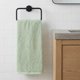 thumbnail image 2 of REGALWOVEN Paquete de 2 Toallas de Mano de Algodón para Baño, Ultra Suaves, Altamente Absorbentes, de Secado Rápido, Patrón de Onda Decorativa para Hotel, Spa, Gimnasio Verde 29" x 13", 2 of 7
