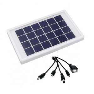 Factorynet - Cargador Solar Portátil Panel Solar 3.5W Puertos Usb