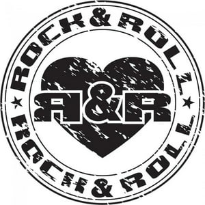 Rienda Libre Graphics - Decomural Rock And Roll Badge Rock Music Ws-15510