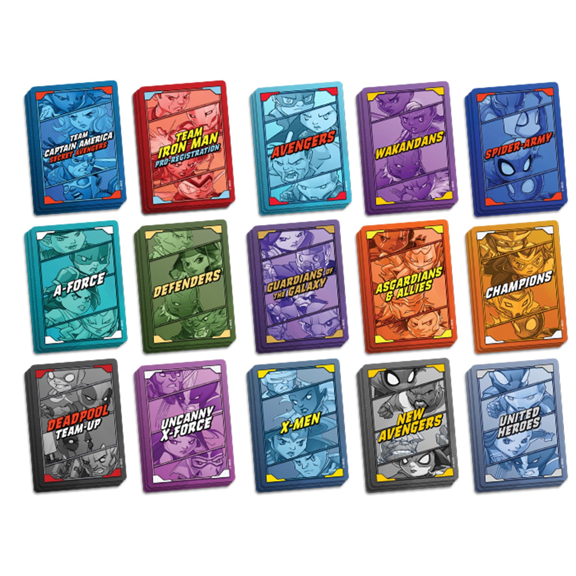 Juego De Estrategia De Miniaturas De Mesa Cmon Marvel United