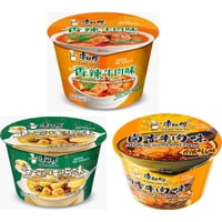 Fideo Instantaneo En Potes Kang Shi Fu Pack 3 Sabores