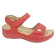 thumbnail image 1 of Sandalia Chalada Mujer Kon-15 Rojo Casual, 1 of 5