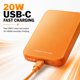 thumbnail image 3 of Batería externa ReelCharge 5000 mAh inalámbrica naranja, 3 of 7