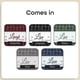 thumbnail image 5 of Cortinas con cenefa ACHIM Soft Live Love Laugh, azul marino, 5 of 6